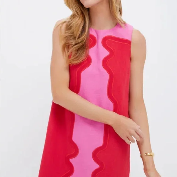 Tuckernuck Poppy and Hot Pink Marlowe Dress XS NWT - Picture 2 of 7